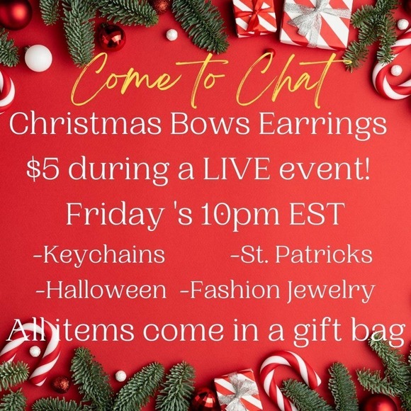 5/$25 Stocking Stuffer Sale Christmas Wreath Earrings Christmas Earrings HOLIDAY - Picture 15 of 16